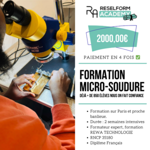 Reselform Academy - formation micro soudure a paris